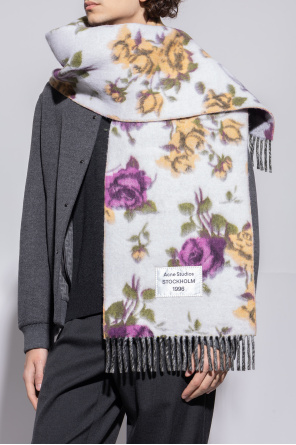 Acne Studios Bufanda con logo