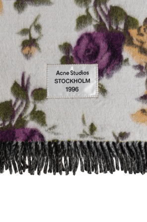Acne Studios Bufanda con logo