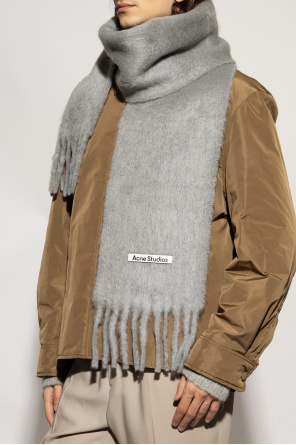 Acne Studios Bufanda con logo