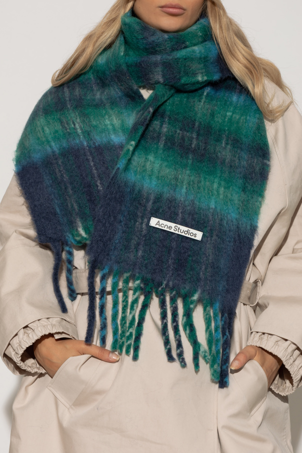 Acne Studios Bufanda con logo