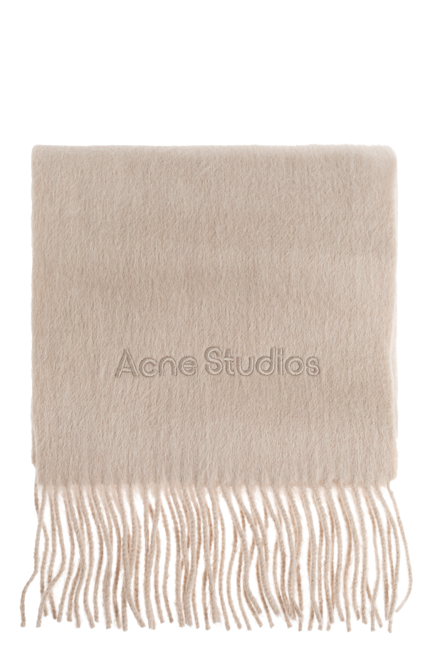 Scarf with logo patch od Acne Studios