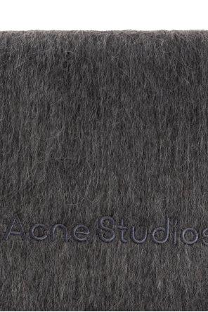 Acne Studios Scarf with logo patch
