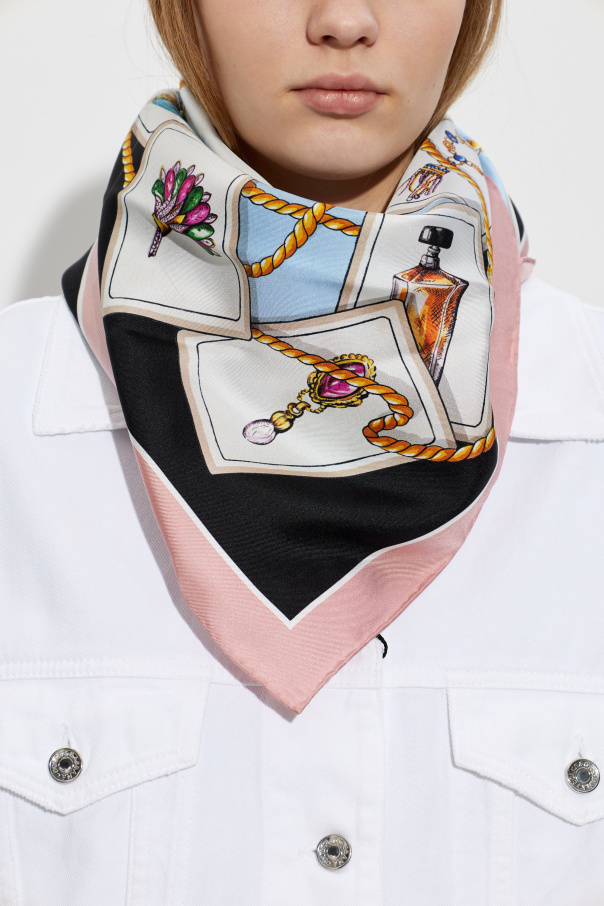 Dolce & Gabbana Silk scarf with print