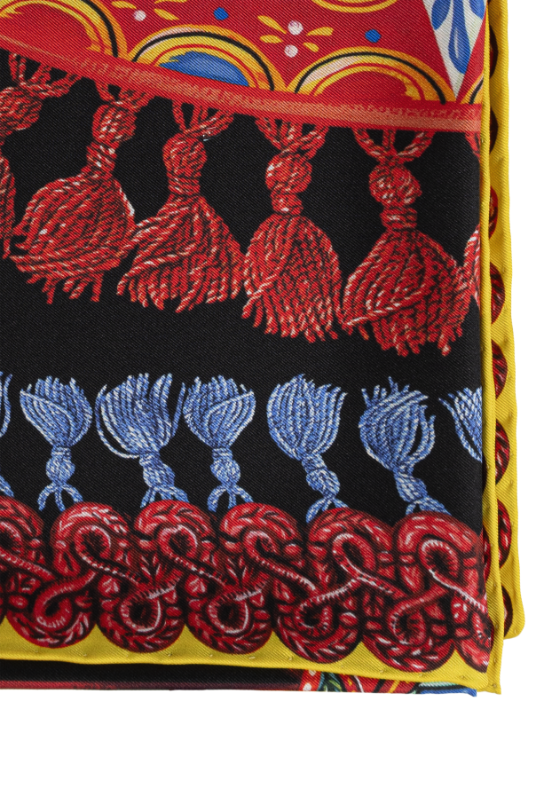 Dolce & Gabbana Seidentuch mit "Carretto"-Print