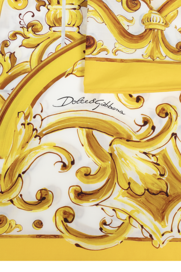 Dolce & Gabbana Bawełnian chusta