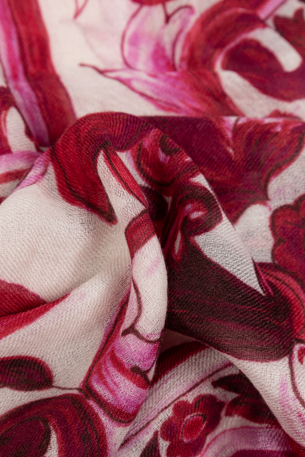 Dolce & Gabbana Scarf with 'Majolica' pattern