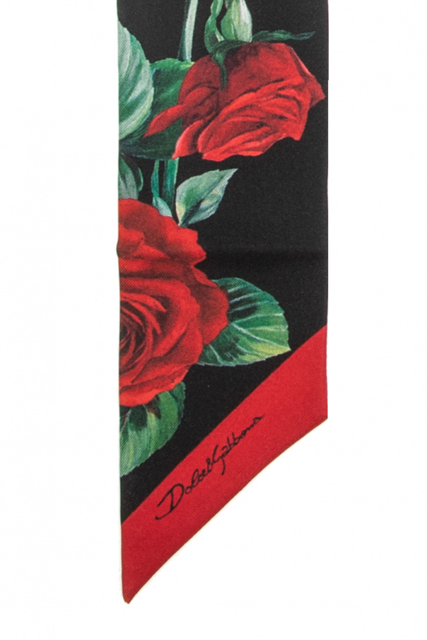 Dolce & Gabbana Neckerchief with floral motif