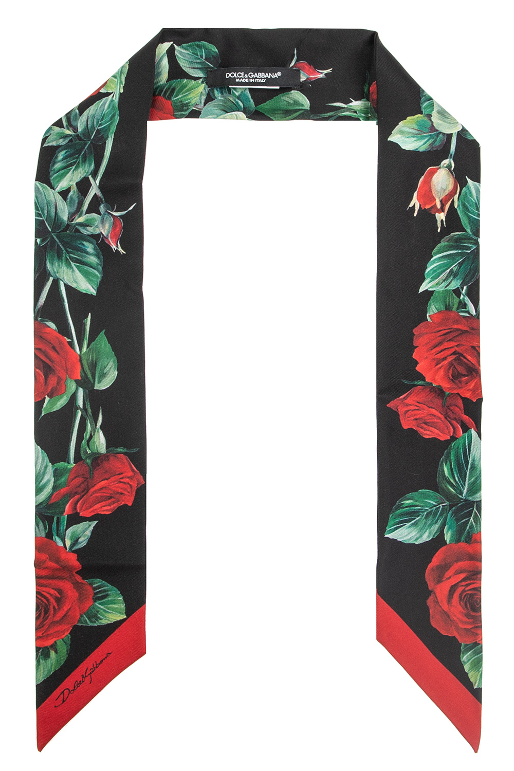 Dolce & Gabbana Neckerchief with floral motif