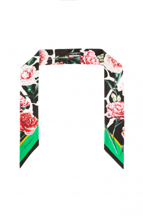 Dolce & Gabbana floral sleeveless silk top
