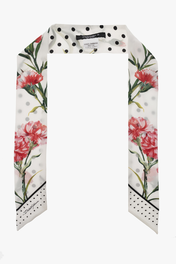 Dolce logo & Gabbana Silk neckerchief