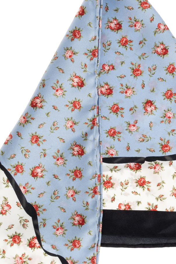Dolce & Gabbana Pañuelo triangular con estampado