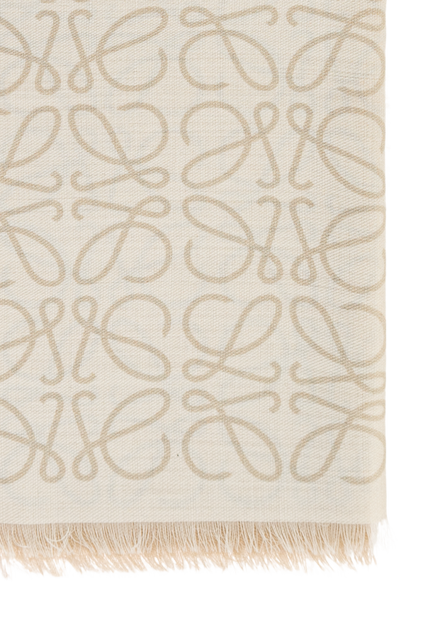 Loewe Wełniany szal z monogramem