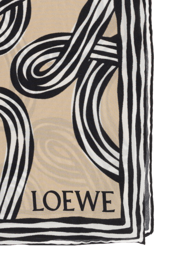 Loewe Silk scarf with print