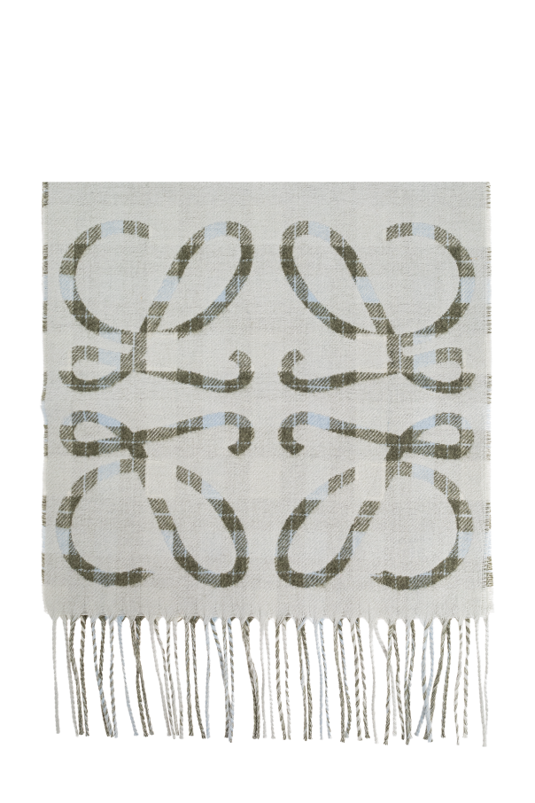 Monogrammed scarf od Loewe
