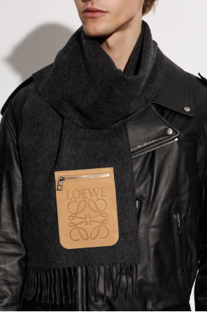Loewe Wool scarf with logo