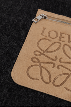 Loewe Wool scarf with logo