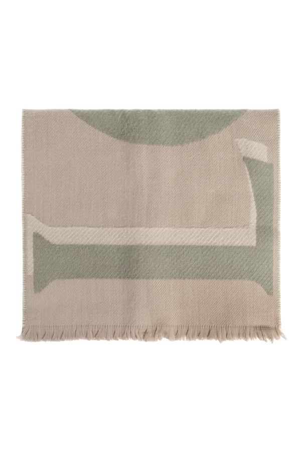 Loewe Wollschal mit Logo