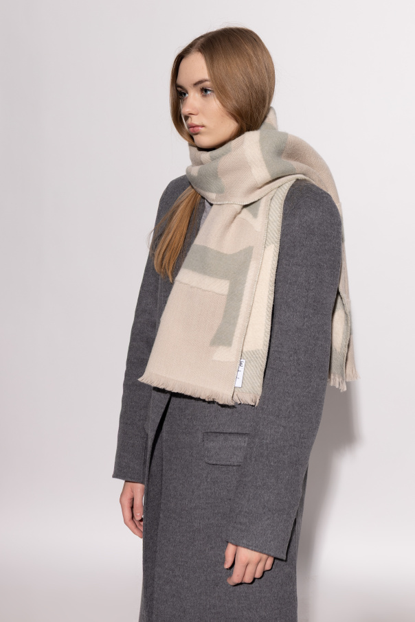 Loewe Wollschal mit Logo