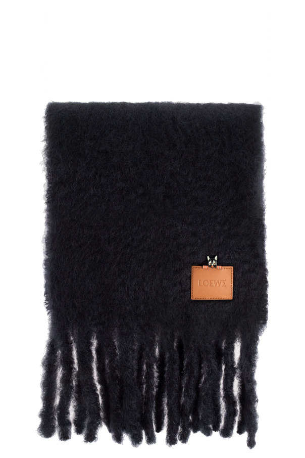 Scarf with patch od Loewe