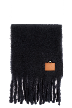 Scarf with patch od Loewe