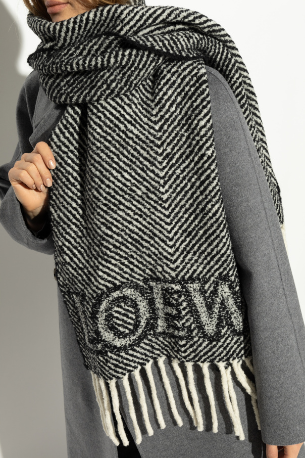 Loewe Scarf with fringes