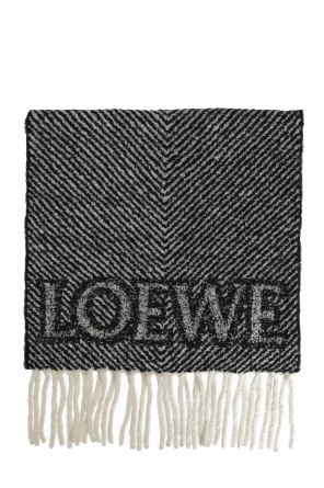 Scarf with fringes od Loewe