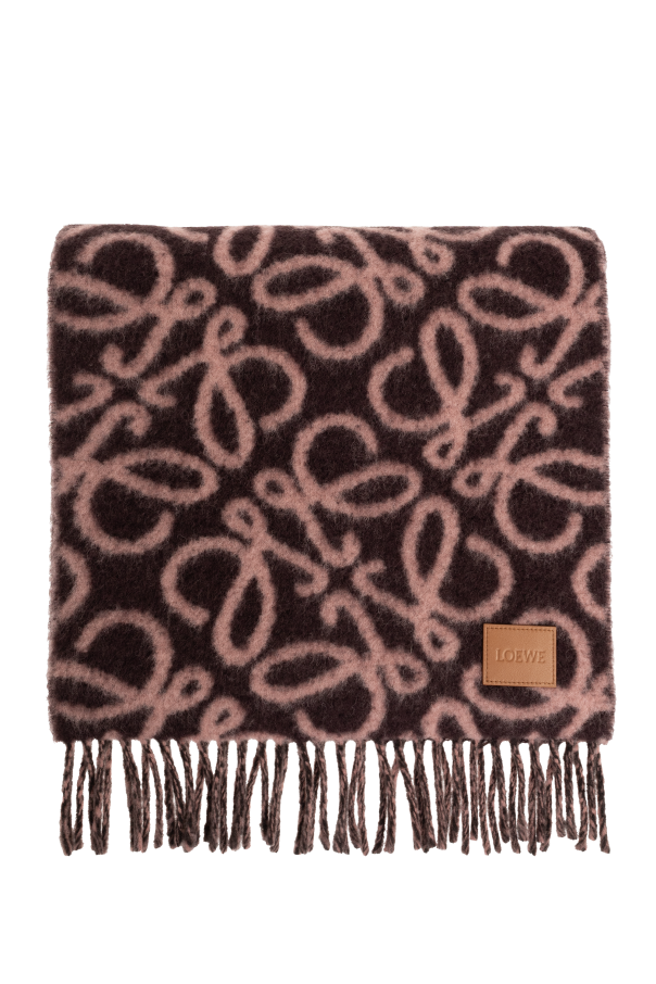 Scarf with logo od Loewe