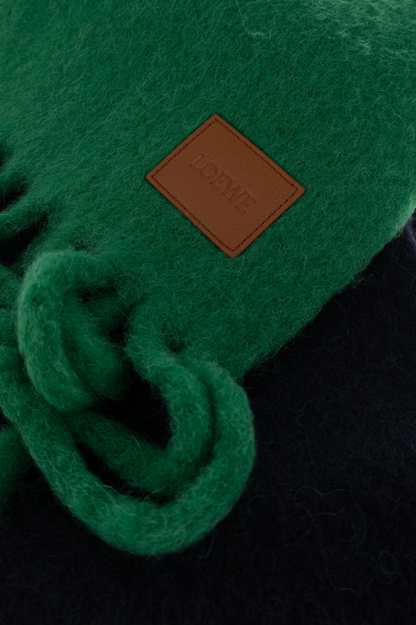 Loewe Wollschal mit Logo