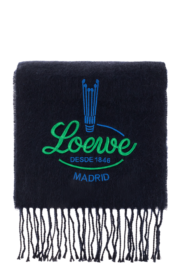 Scarf with Embroidered Logo od Loewe