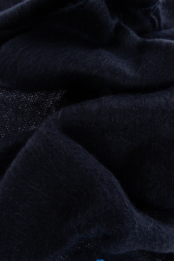 Loewe Scarf with Embroidered Logo