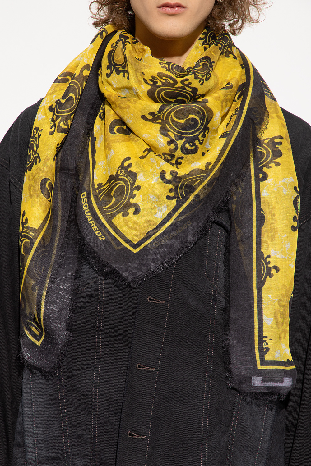 Dsquared2 Patterned scarf