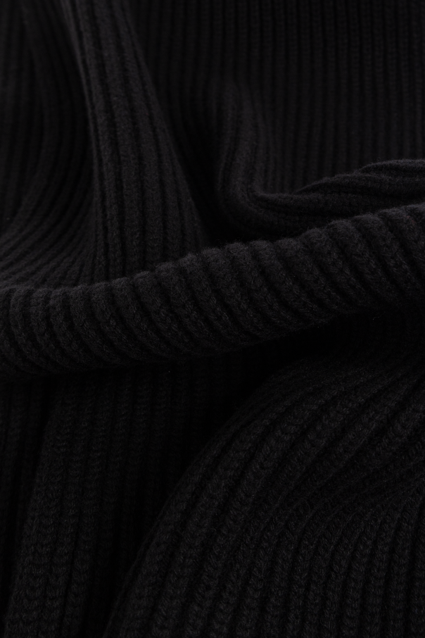 Dolce & Gabbana Wełniany szal z kapturem