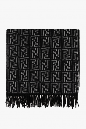 Wool scarf with monogram od Fendi
