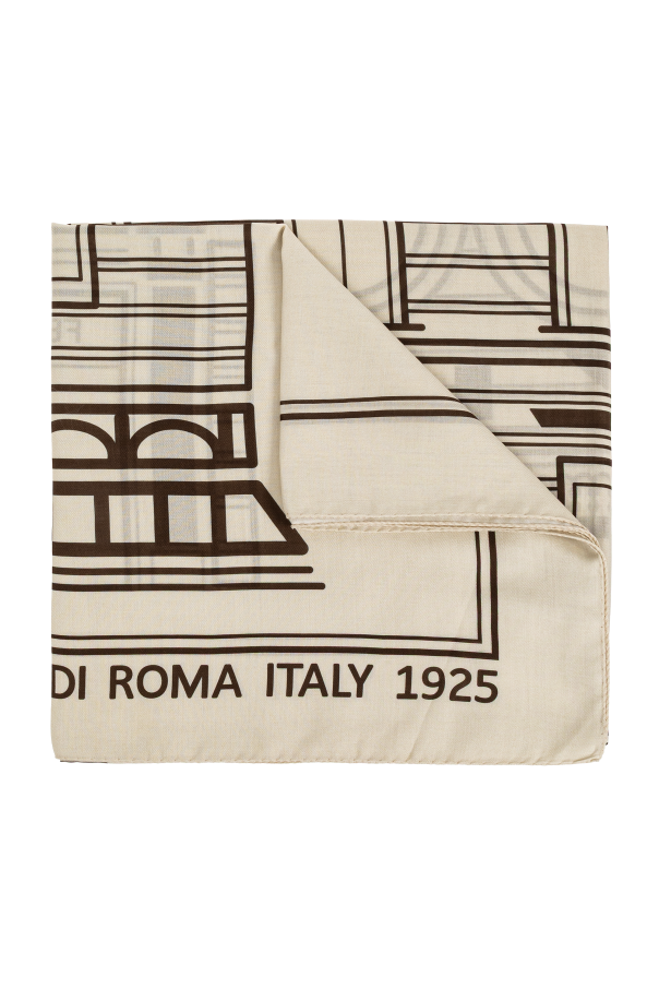 Scarf with logo, zdjęcie 1 Scarf with logo od Fendi