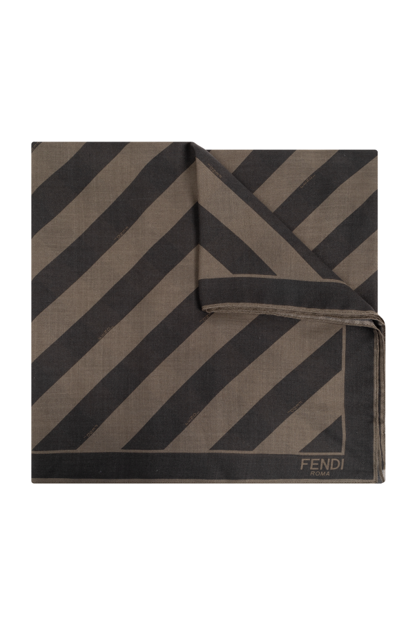 Scarf with logo, zdjęcie 1 Scarf with logo od Fendi