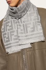 Fendi GREY Wool scarf