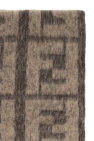 Fendi Monogrammed wool blanket