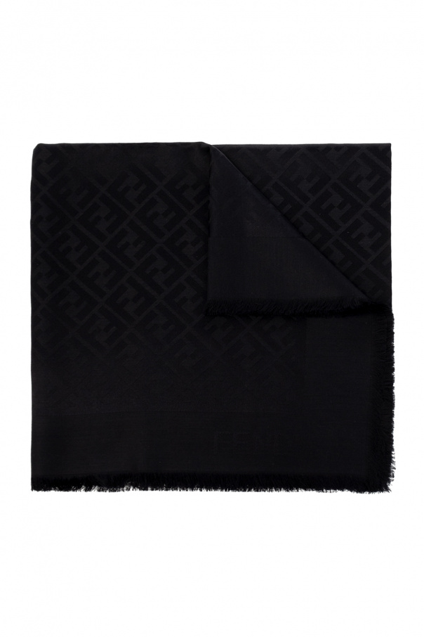 fendi main Scarf with monogram