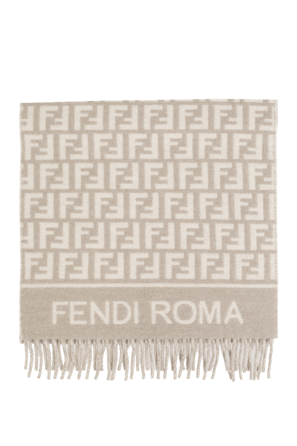 Fendi Szal z monogramem