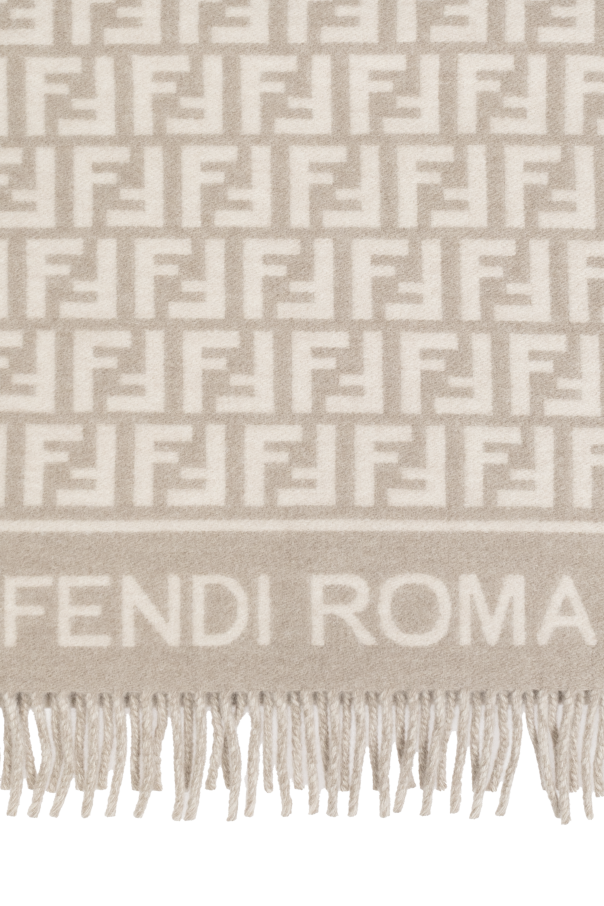 Fendi Szal z monogramem