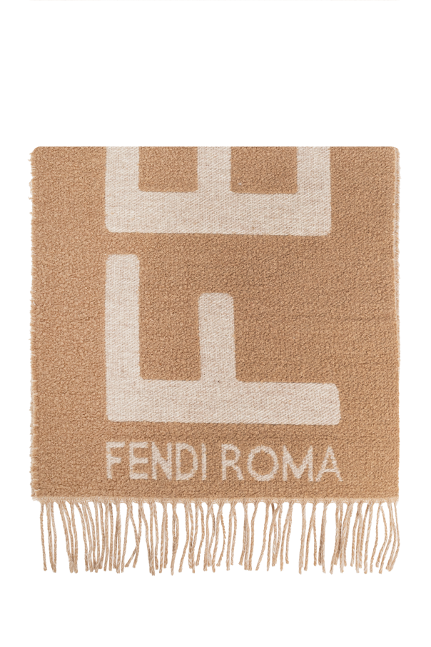 Fendi Szal z logo