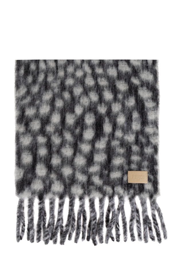 Fendi Bufanda con flecos