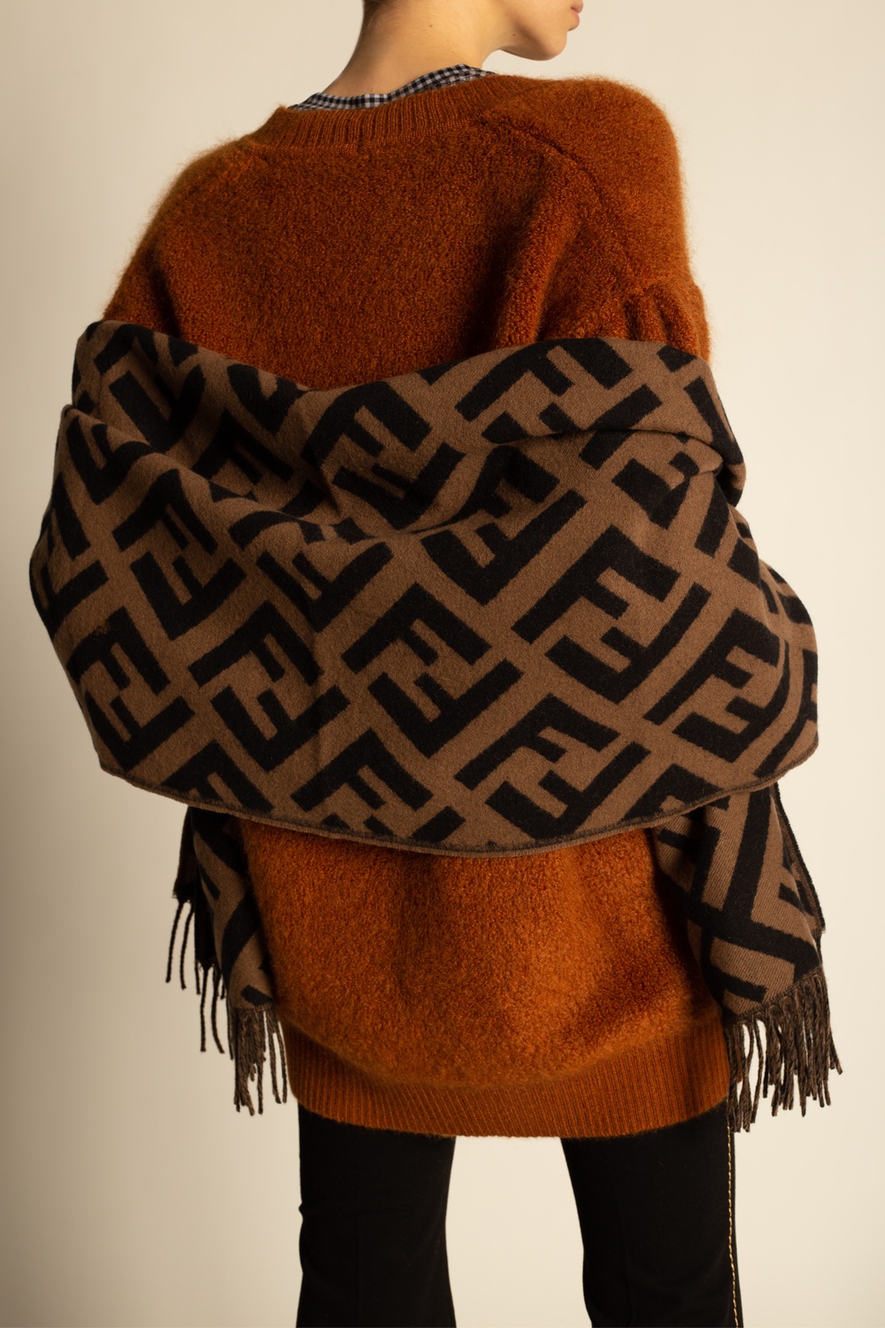 fendi reversible scarf