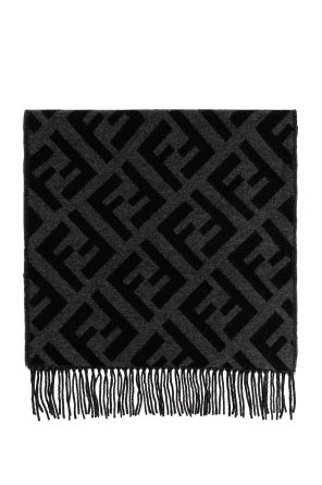 Chal de cachemir con monograma