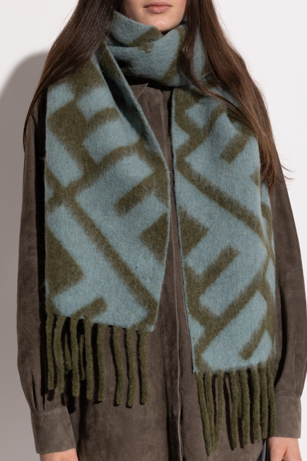 Fendi Scarf with fringes