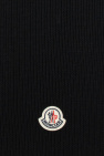 Moncler Wool scarf with logo