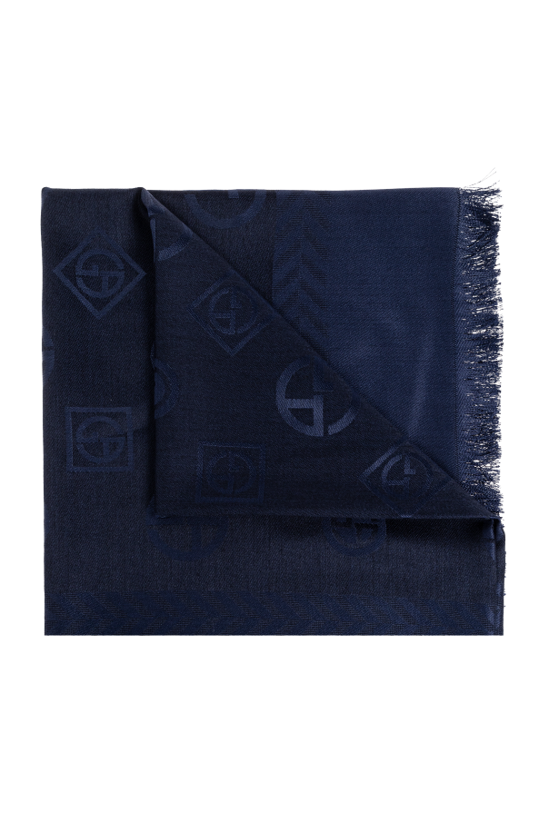 Scarf with monogram od Giorgio Armani