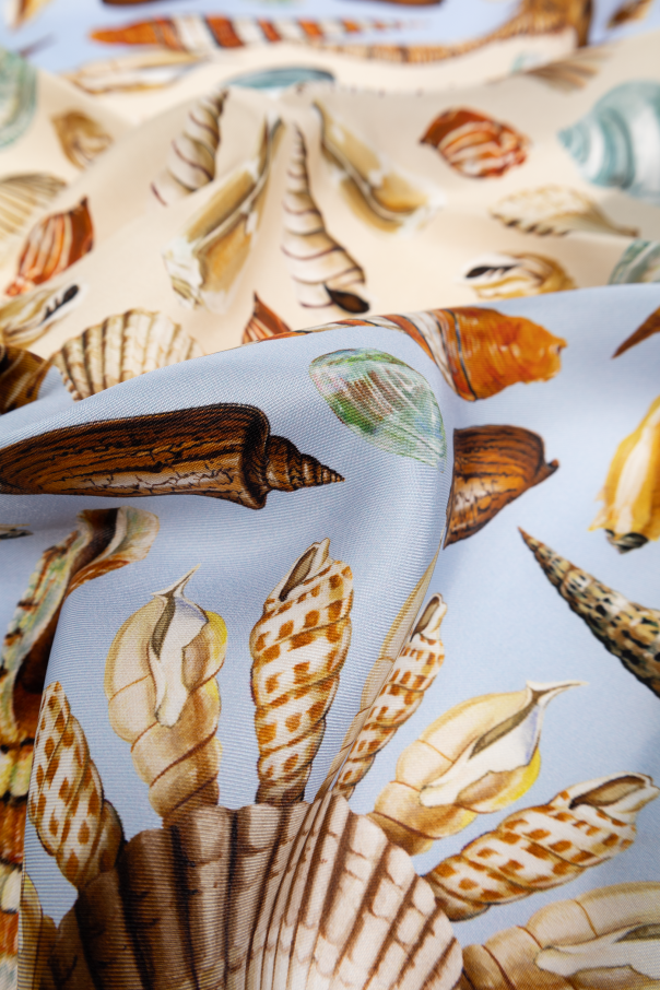 Dolce & Gabbana Seidenschal mit Aufdruck