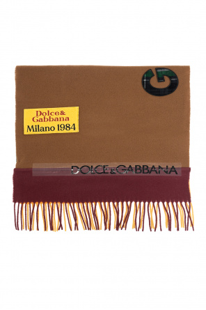 Dolce & Gabbana Kids button-up shearling jacket
