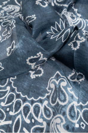 Golden Goose Silk scarf with logo